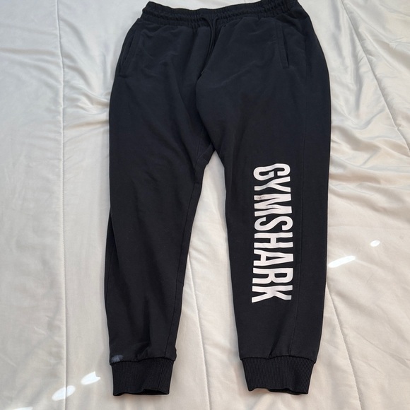 Gymshark Black Jogger Sweatpants M - Picture 4 of 8